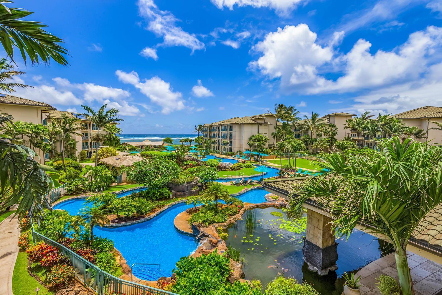Waipouli Beach Resort Beautiful Luxury Ground Level Garden View Ac Pool! Kapa'a Eksteriør bilde