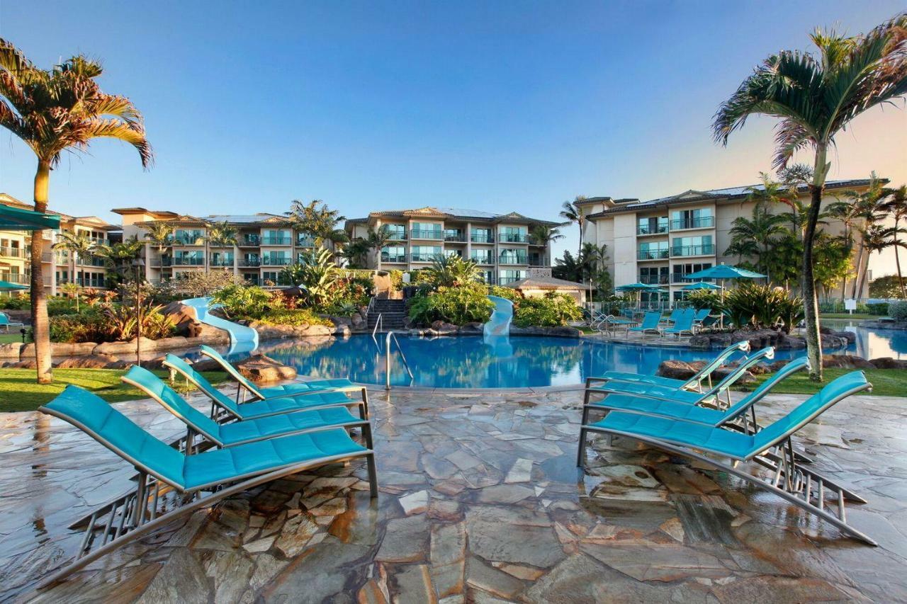 Waipouli Beach Resort Beautiful Luxury Ground Level Garden View Ac Pool! Kapa'a Eksteriør bilde